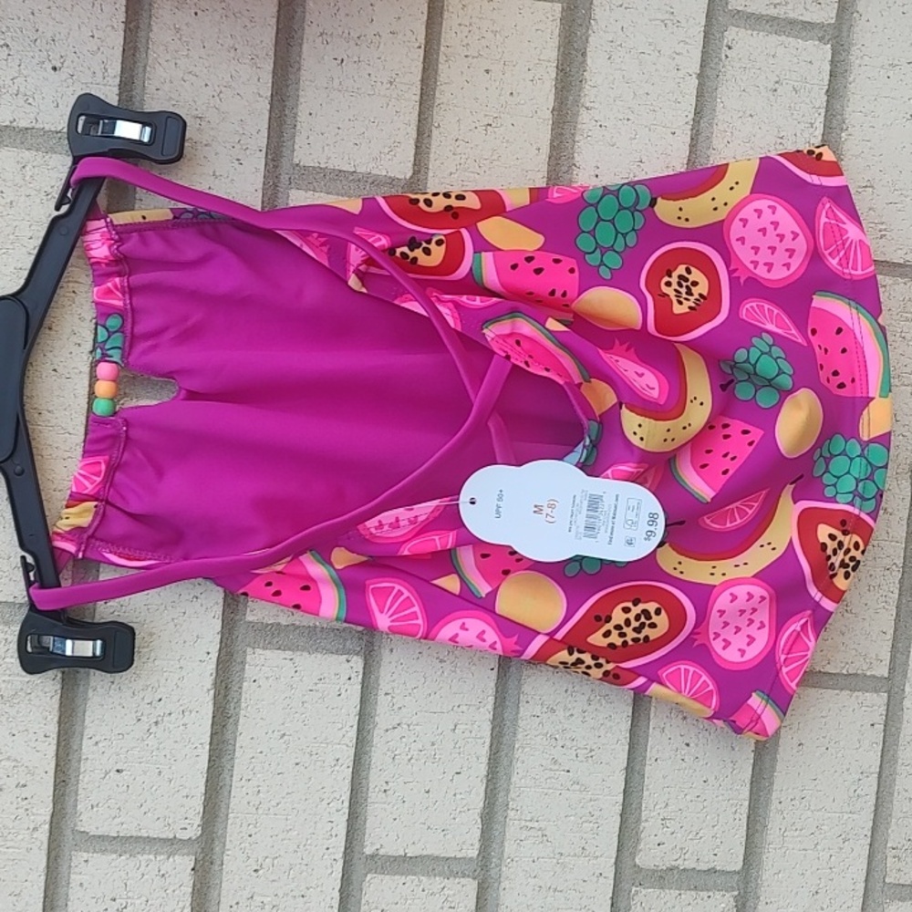 ๐ Swimsuit 2 Piece- Pink and Yellow - Picture 10 of 10